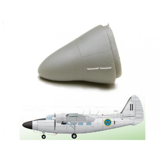 1/72 Modern Swedish TP83 Pembroke Radar Nose set A