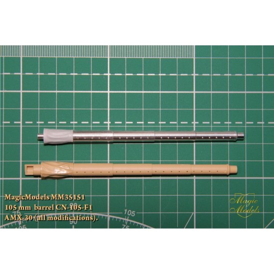 1/35 AMX-30 (all modifications) 105mm Barrel CN-105-F1 Since 1951