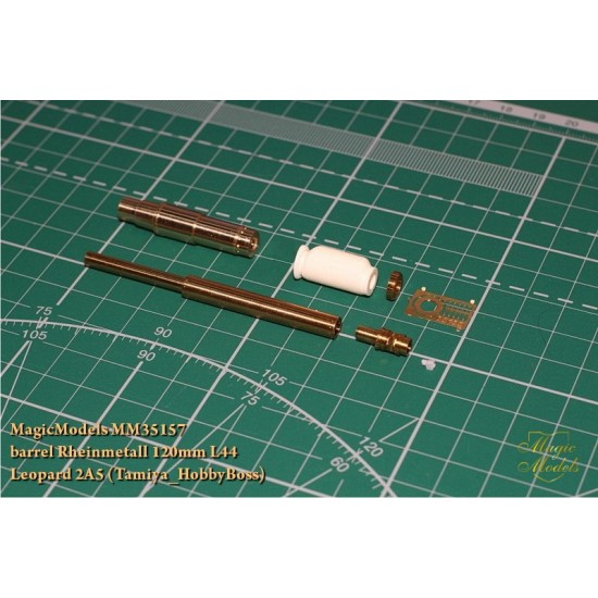1/35 Leopard 2A5 1951- Rheinmetall Rh 120mm L/44 Gun for Tamiya/HobbyBoss kits