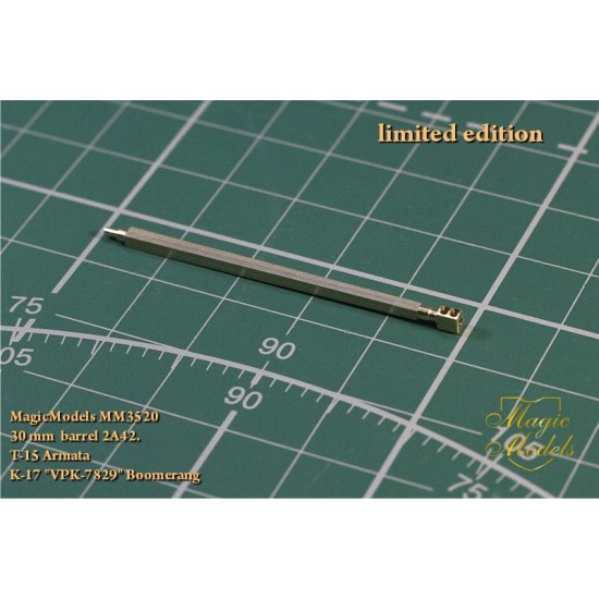 1/35 T-15 Armata, K-17 "VPK-7829" 30mm Gun Barrel 2A42