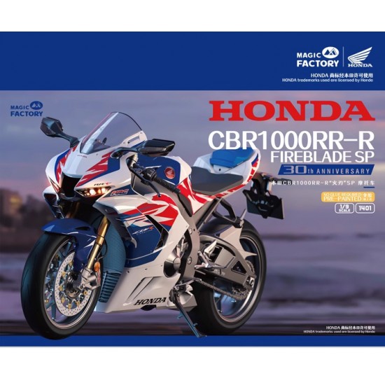 1/9 Honda CBR1000RR-R Fireblade SP 30th Anniv. Version