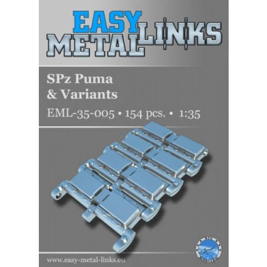 1/35 SPz Puma & Variants Metal Track set (154pcs)