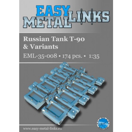 1/35 Russian T-90 & Variants Metal Track set for Meng/Zvezda kit (174pcs)
