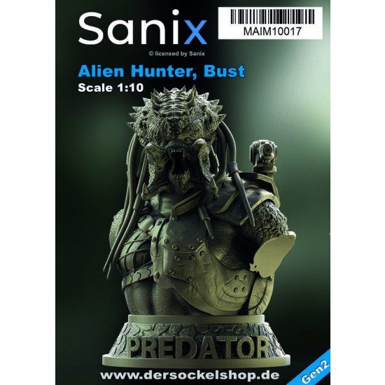 1/10 Alien Hunter Bust