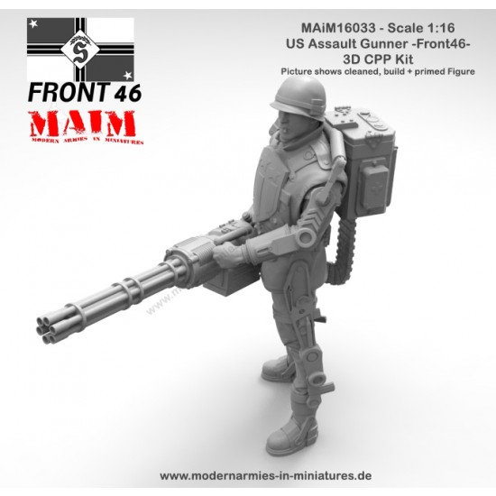 1/16 What If 1946 - US Assault Gunner w/Railgun Front46