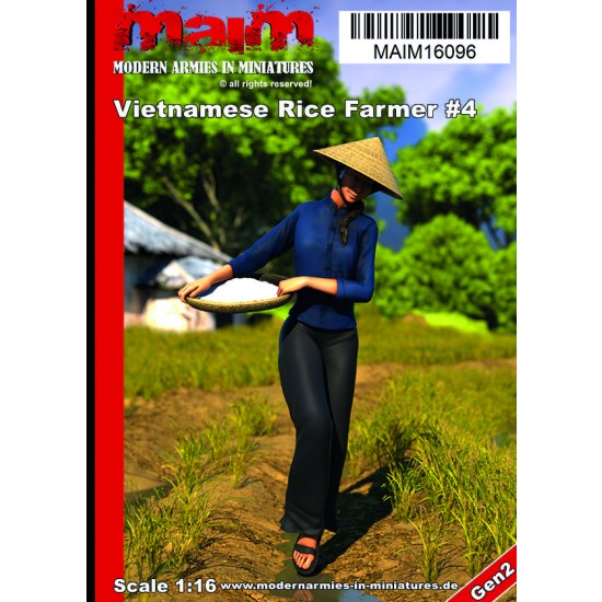 1/16 Vietnamese Rice Farmer #4