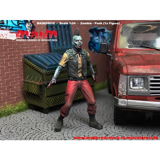 1/24 "The Walking Dead" Zombie - Punk