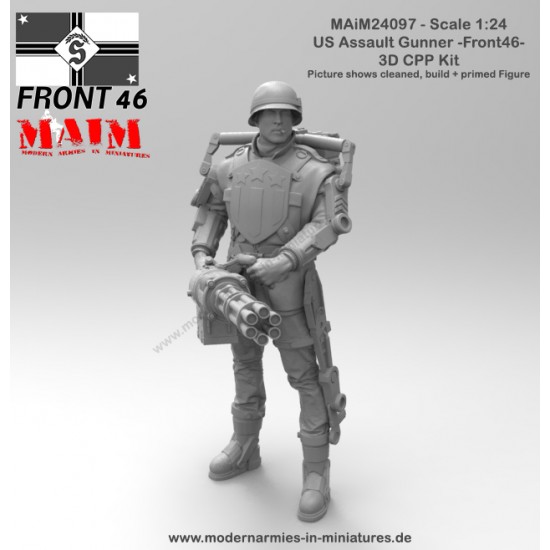 1/24 US Assault Gunner - Front46