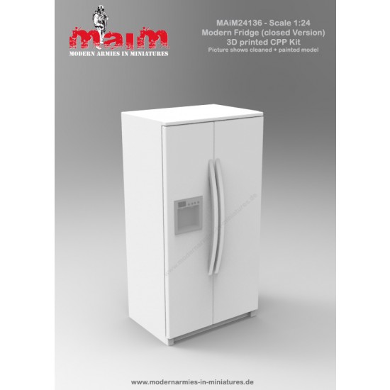 1/24 Modern Fridge / Kuhlschrank