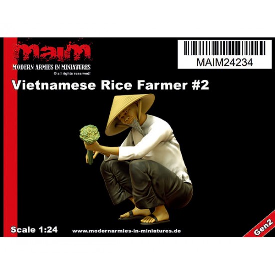 1/24 Vietnamese Rice Farmer #2