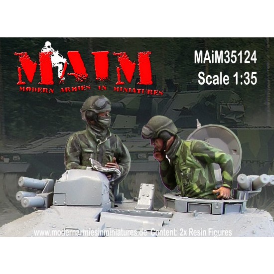 1/35 Swedish CV90 Tank Crew Set (2 Figures)