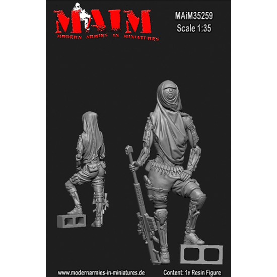 1/35 Post Apocalyptic - Sniper Robot (1 figure)