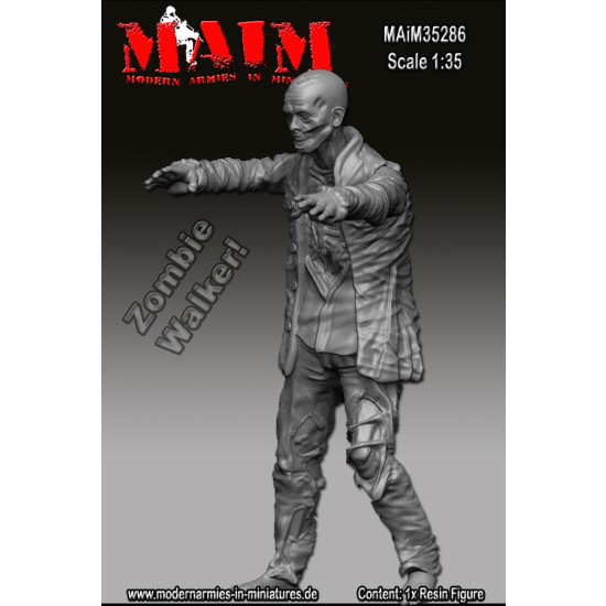 1/35 Zombie - Walker #2 (1 Male figure)