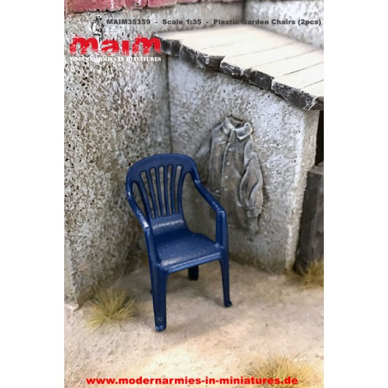 1/35 Garden Chairs #2 (2pcs)