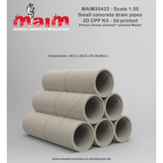 1/35 Drain Pipes [Small Version]