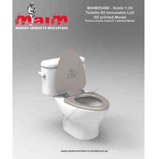 1/35 Toilette #2 (moveable Lid)