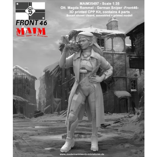 1/35 German Sniper Olt. Magda Rommel 
