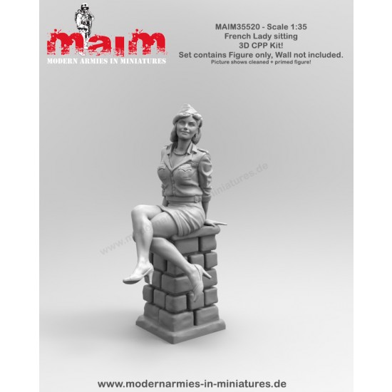 1/35 French Lady - Sitting