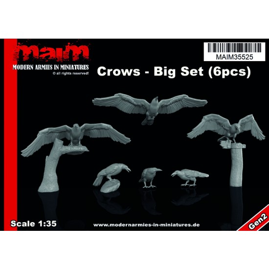 1/35 Crows Super Set (6 different crows)