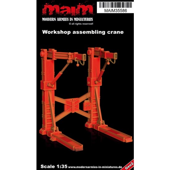 1/35 Front46 "Fallout; What If" Series - Workshop Assembling Crane 