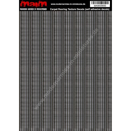 1/35 Carpet Flooring Texture Decals (self adhesive)