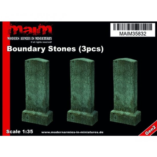 1/35 Boundary Stone (3pcs)