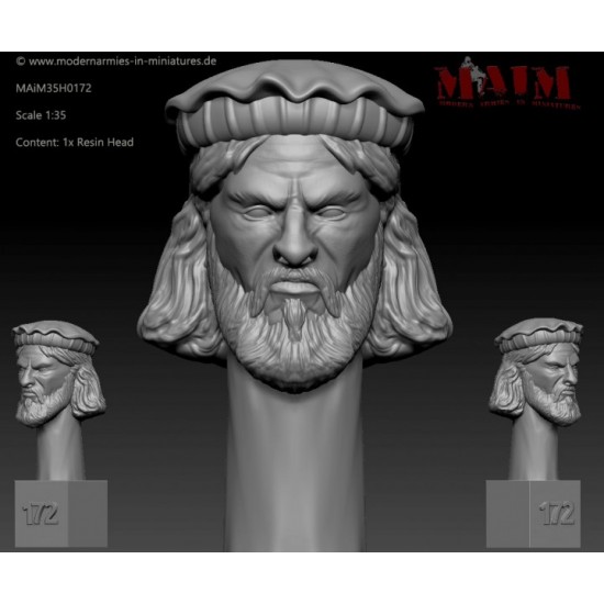 1/35 Iraqi/Taliban/Afghan Character Head Set L #0172 (1pcs)
