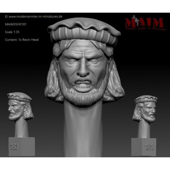1/35 Iraqi/Taliban/Afghan Character Head Set U #0181 (1pcs)