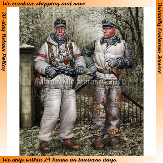 1/35 SS Grenadier &Tank Commander - Winter, 1944 (2 figures)