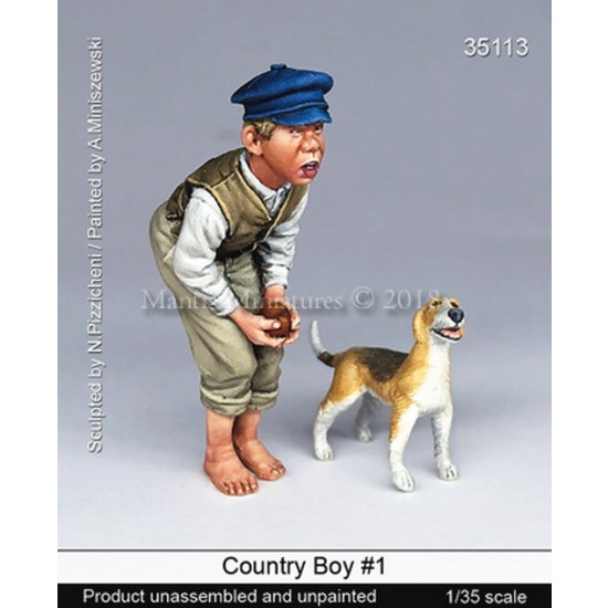 1/35 Country Boy with Dog
