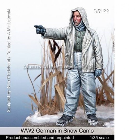 1/35 WWII German in Snow Camo