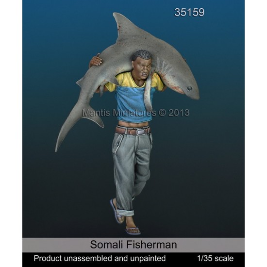 1/35 African Somali Fisherman