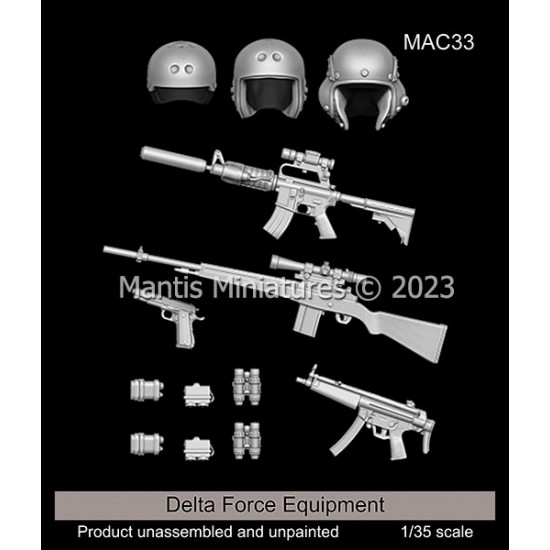 1/35 Delta Force Equipment