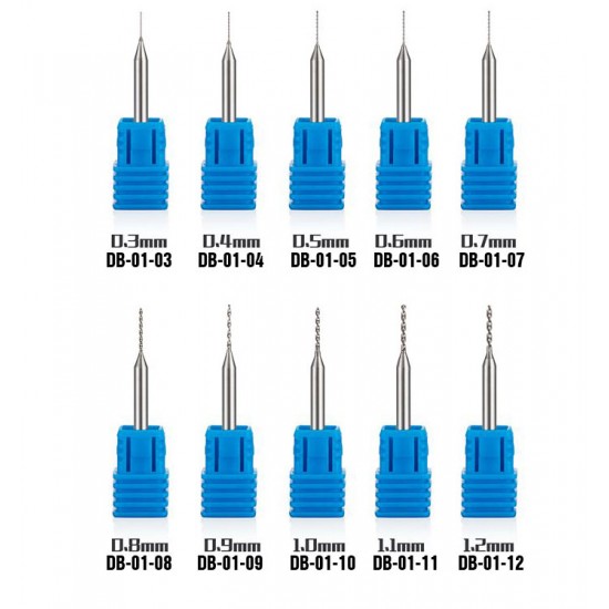 Tungsten Steel Drill Bit (Single) Diameter: 0.8mm