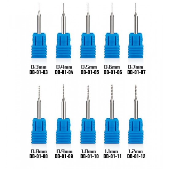 Tungsten Steel Drill Bit (Single) Diameter: 0.9mm