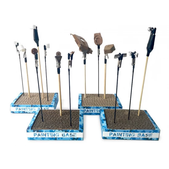 Airbrush Painting Base/Holder (125x85x27mm, 4pcs)