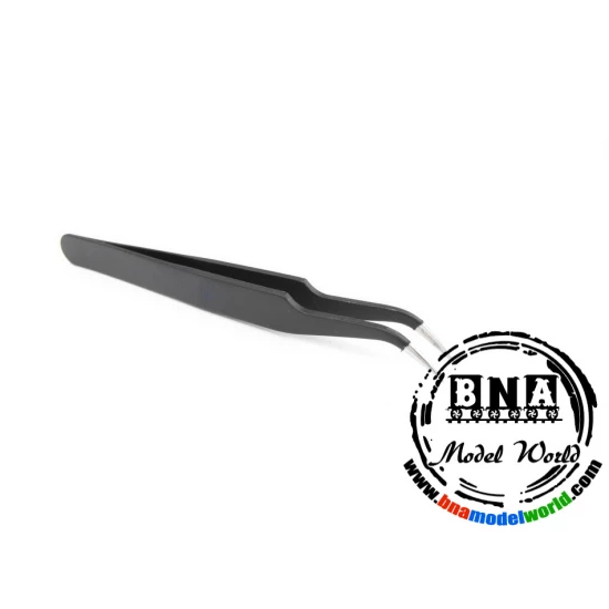Anti-Static Curved Tweezer