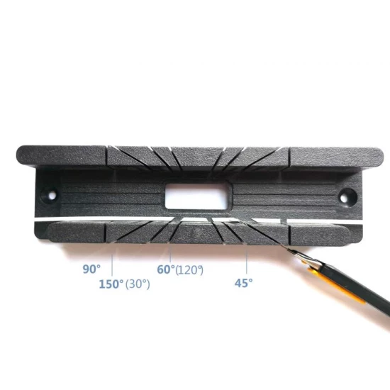 Modelling Plastic Mitre Box (30, 45, 60, 90, 150 degree)