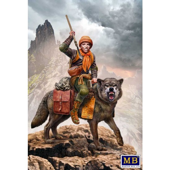 1/24 Post-apocalyptic The Last Bridge Kit Vol.8 Clan of Wolves