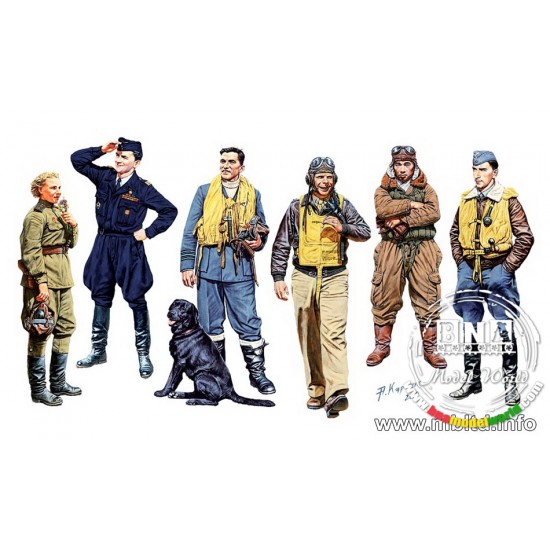 1/32 WWII Famous Pilots #1