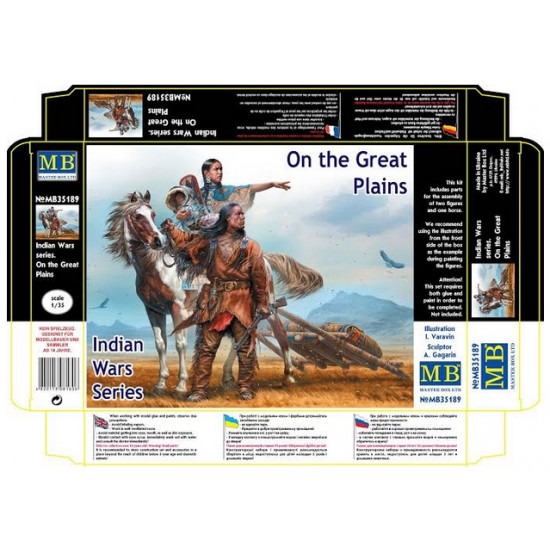 1/35 Indian Wars Series - "On the Great Plains"