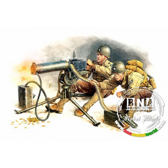 1/35 US Machine Gun Team Europe 1944