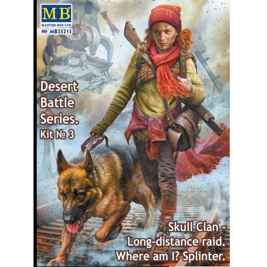 1/35 Post-apocalyptic Desert Battle - Skull Clan Long-distance Raid Kit Vol.3
