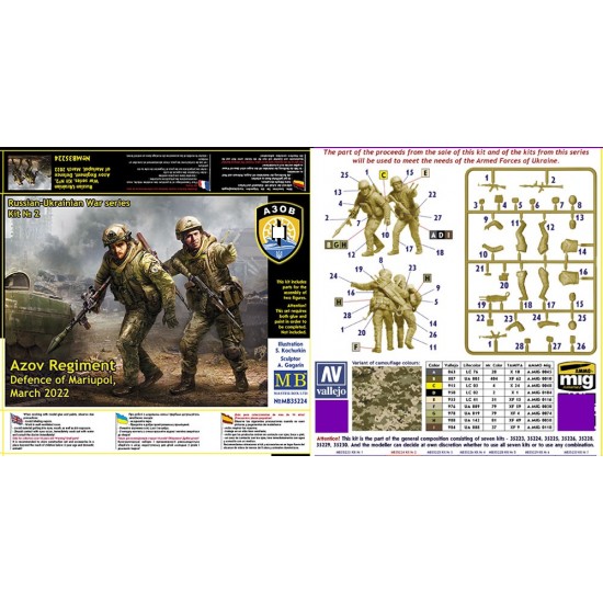 1/35 Ukrainian-Russian War Vol.2 - Azov Regiment, Defence of Mariupol, March 2022