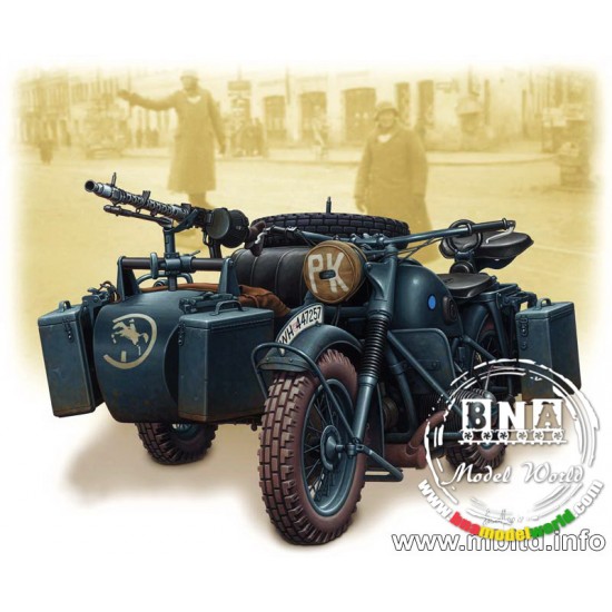 1/35 WWII German Motorcycle