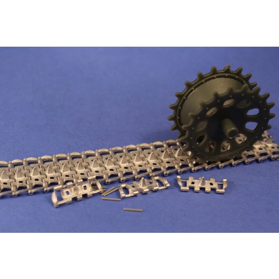 1/35 Metal Tracks for T-35 (270 links, 540 pins)