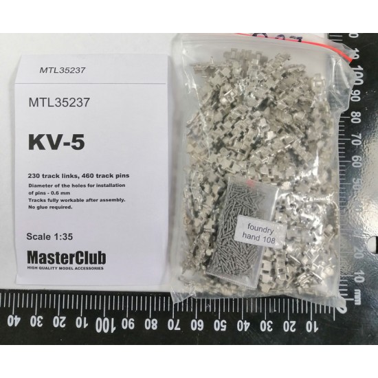 1/35 Tracks for Kliment Voroshilov KV-5 Heavy Tank