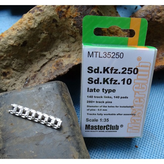 1/35 Metal Tracks for SdKfz 250 / 10 Late Type