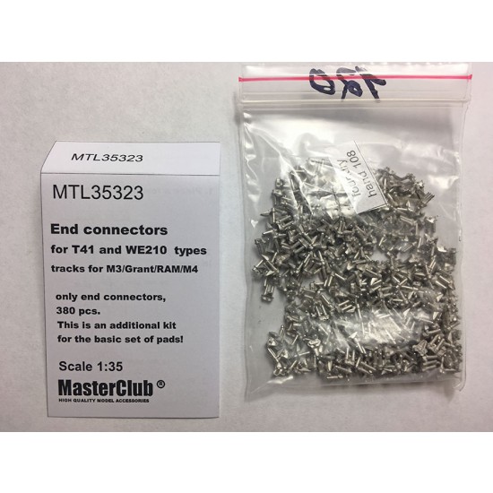1/35 End Connectors for M3 Lee/Grant/RAM T41 and WE210 Types Track (380pcs)