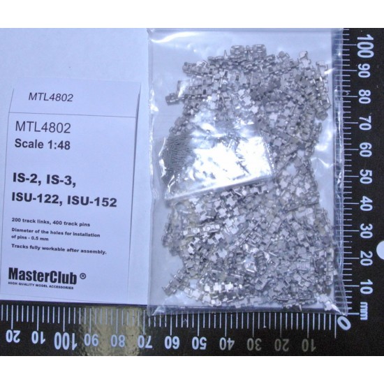 1/48 Metal Tracks for JS-2 / JS-3 / ISU-122 / ISU-152 Late